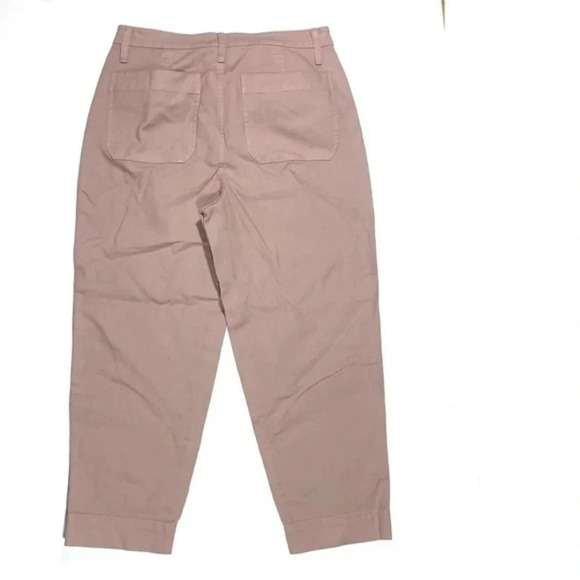 New Madewell Slim Emmett Tapered Pants 32 Pink - Picture 6 of 10